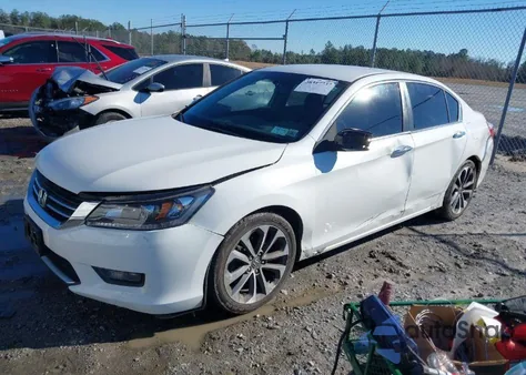 2014 Honda Accord Sport z USA, uszkodzony, nr VIN 1HGCR2F50EA059831